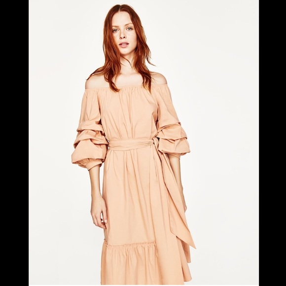 Zara Dresses & Skirts - Off shoulder Zara dress